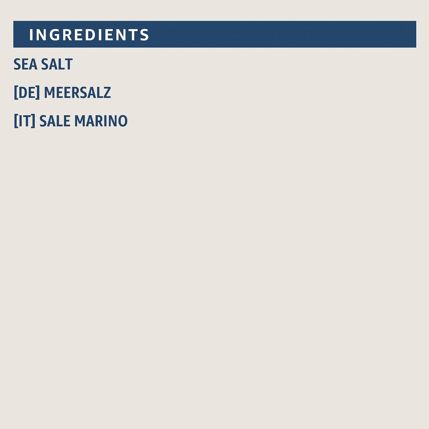 Detalle 2 de Meersalz „by Amazon“ aus der Mühle, 95 g