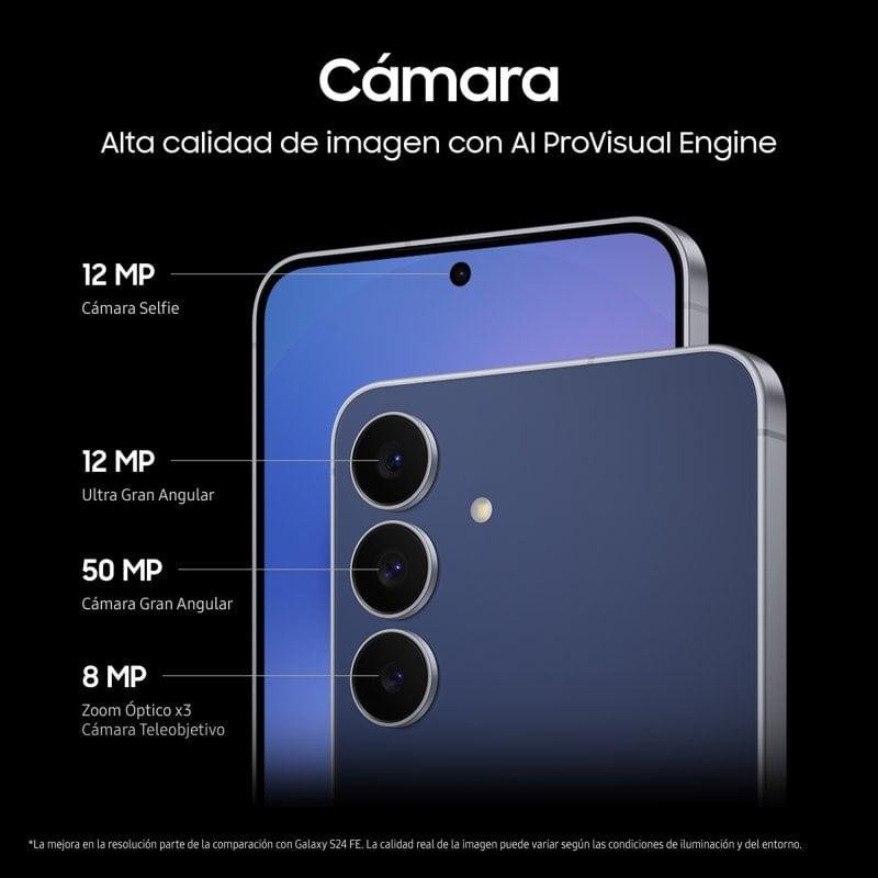 Thumbnail 1 de Samsung Galaxy S25 FE 5G (8GB/256GB) 6,7" Azul Glacial