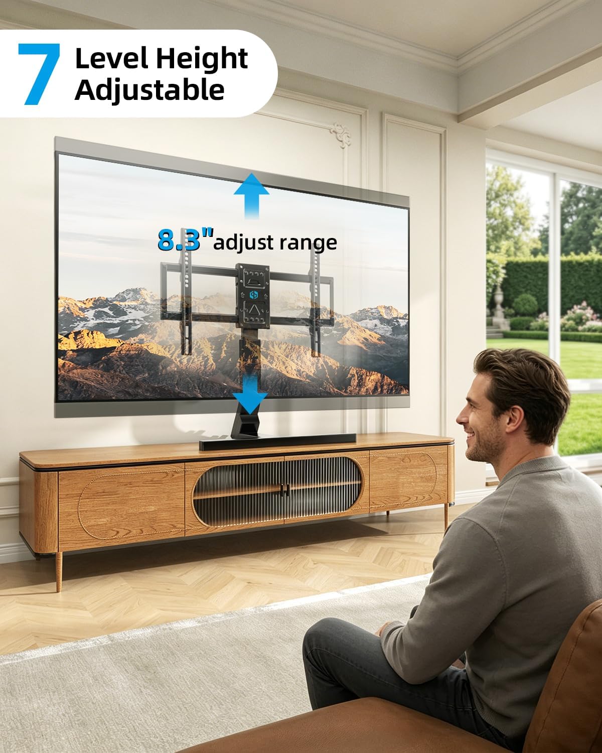 Thumbnail 3 de Supcline Universal TV Stand for 32–75 inch TVs up to 176 lbs