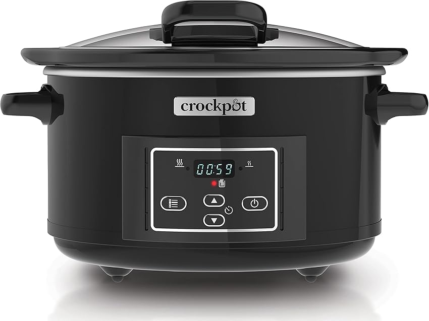 Detalle de Crockpot CSC052X Olla Digital de Cocción Lenta 4,7 L 🍲