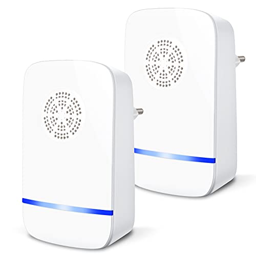 RoxicRokc Repelente Ultrasónico de Plagas (2 Piezas) para Interiores