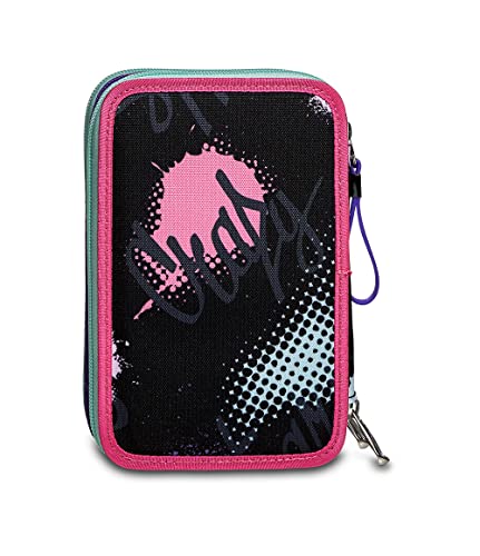 Thumbnail 6 de Seven Astuccio Scuola Elementare 3 scomparti, Pinkypois Girl – nero/lilla