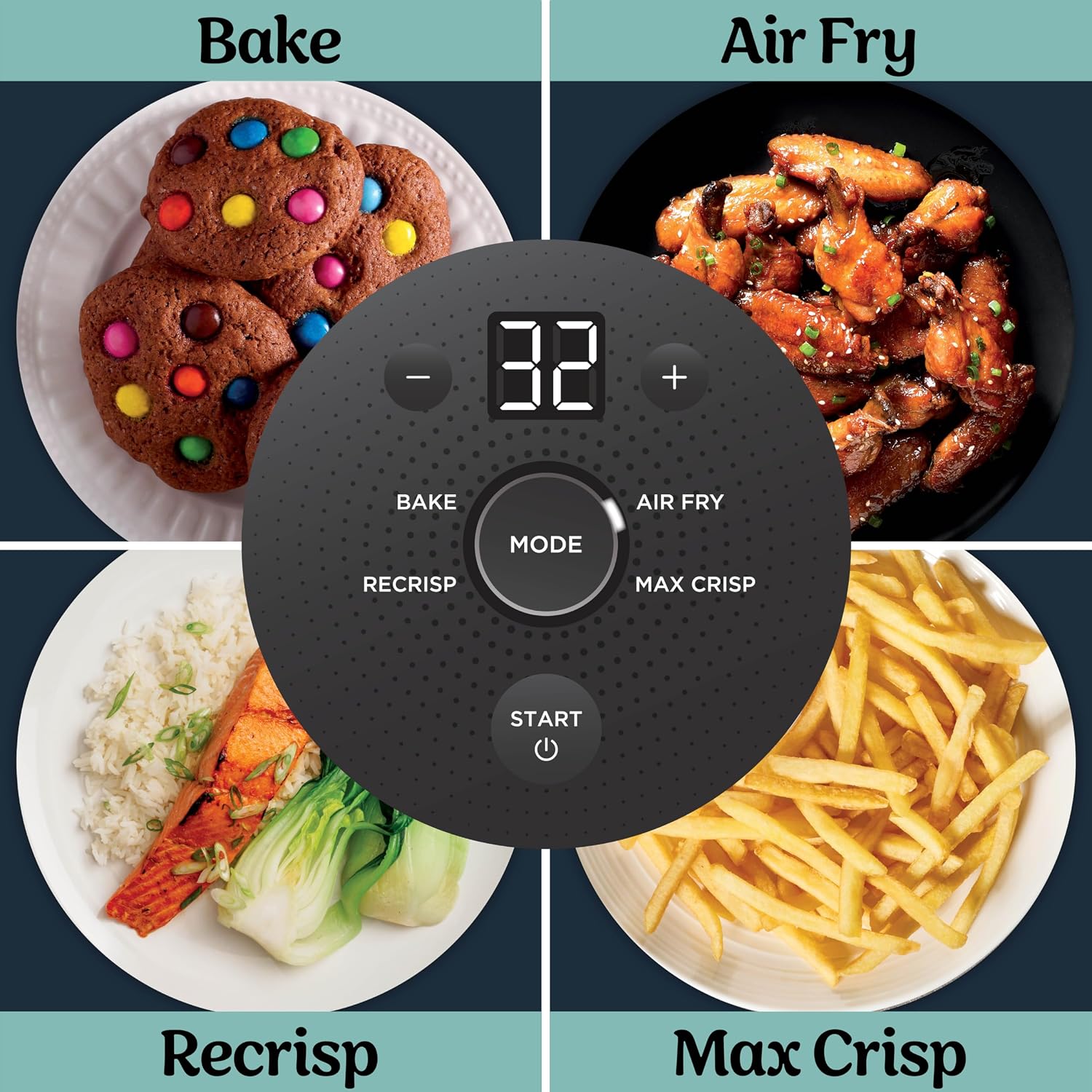 Detalle 2 de Ninja Glass Air Fryer FN101CGY