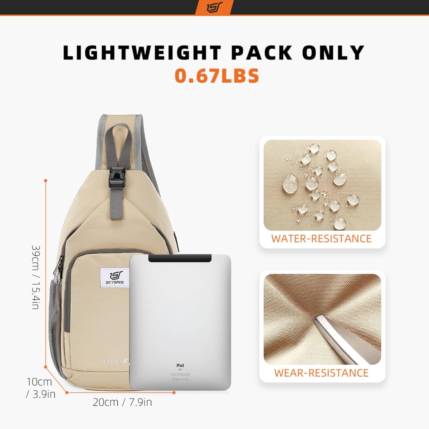Thumbnail 4 de SKYSPER Sling Bag 7L crossbody daypack