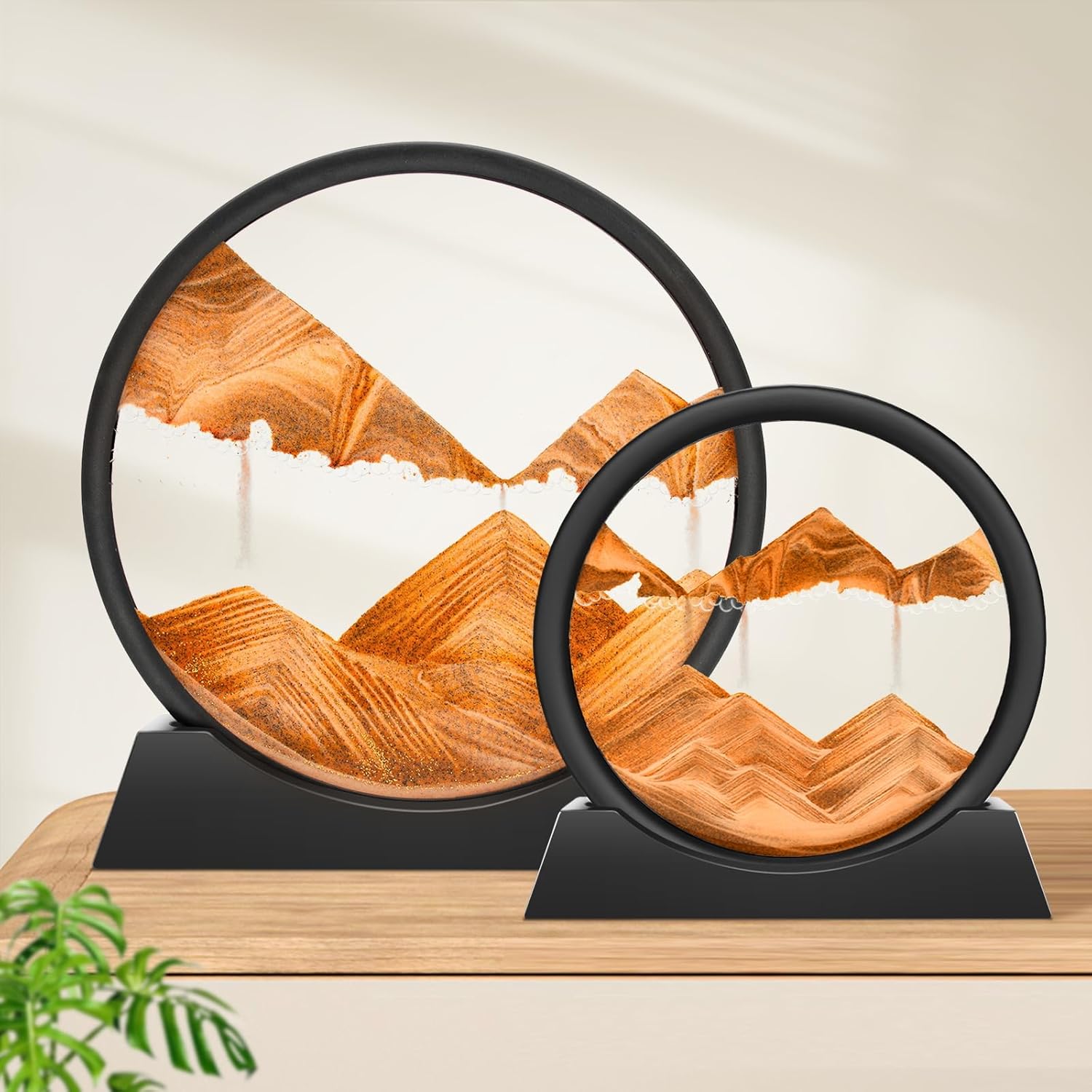 Thumbnail 7 de Wai Danie Cuadro de Arena 3D Sandscape Dorado 7" 🌟