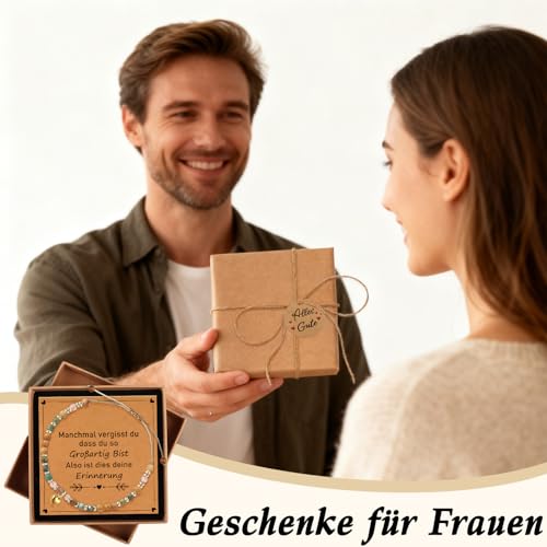 Thumbnail 6 de TUZELIYA Inspirierendes Natursteinarmband – Mutmacher Geschenk für Frauen