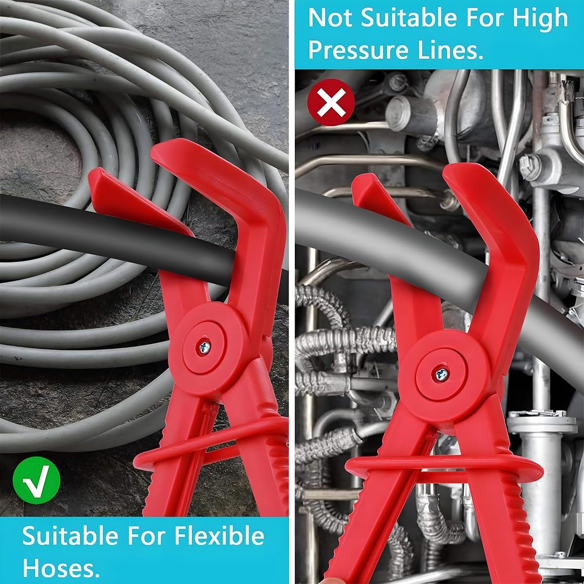 Detalle 1 de Zipelo Hose Clamp Pliers, 6-Pack