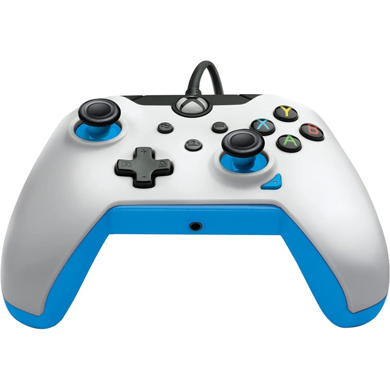 Detalle 2 de PDP Mando con cable Ion White para Xbox Series X/S/One/PC