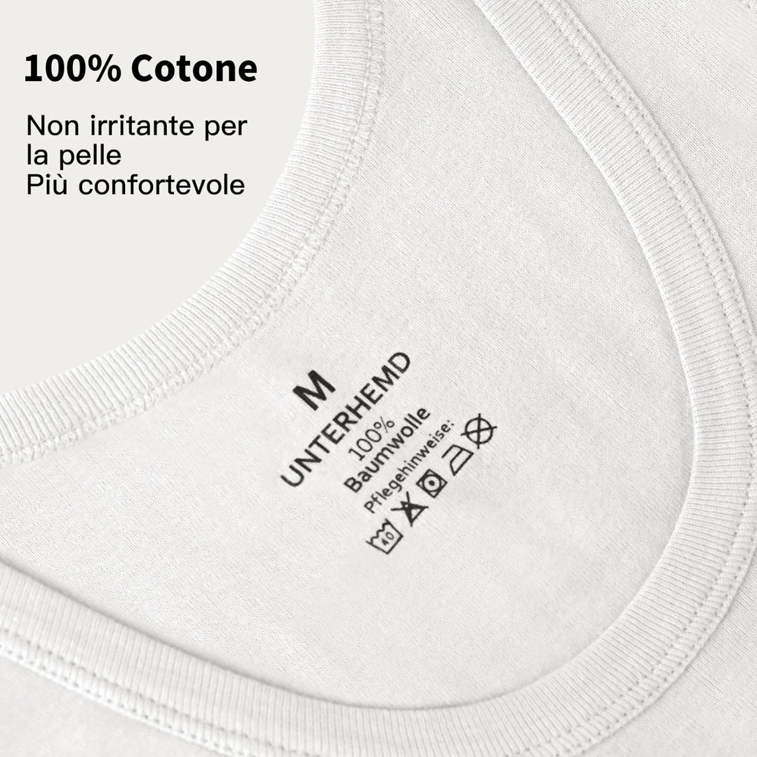 Thumbnail 2 de Smart Sir Canottiera Uomo 100% cotone pacco 3 o 5