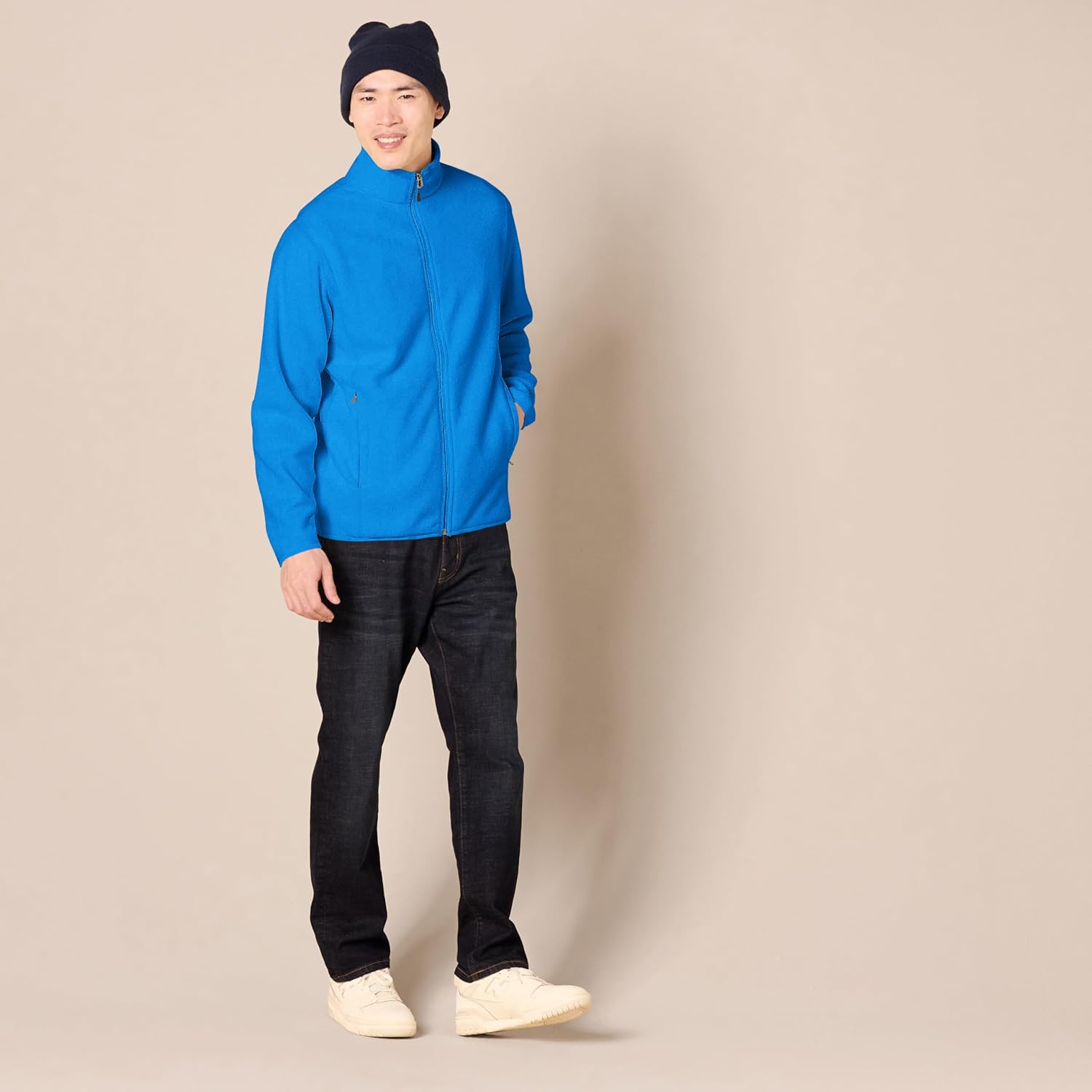 Thumbnail 4 de Amazon Essentials men’s full-zip fleece jacket (big & tall) — regular fit midweight warmth