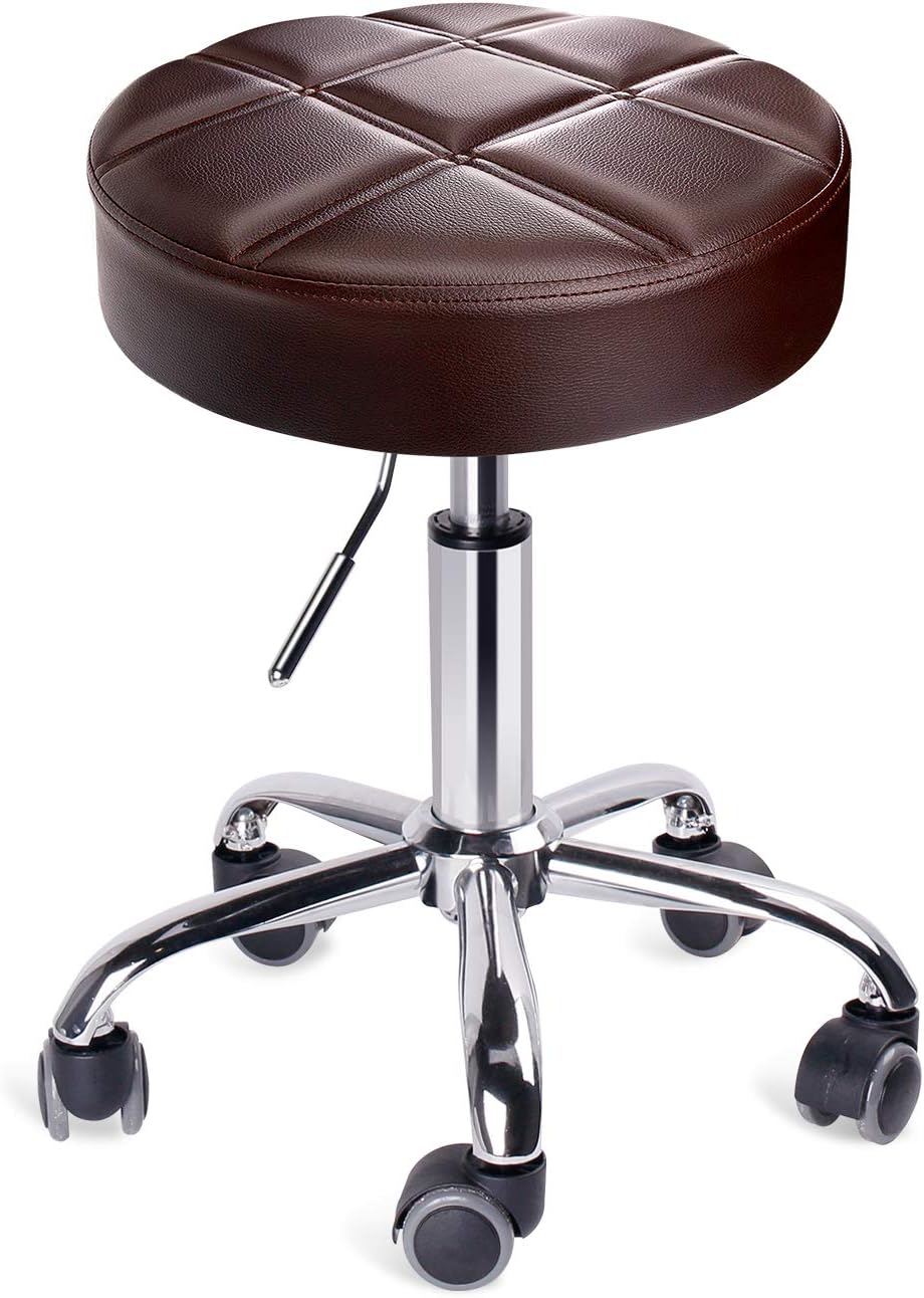 Swivel beauty stool 14 inch seat
