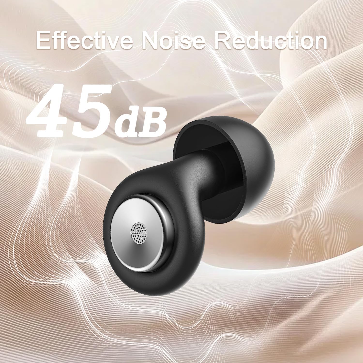 Detalle 2 de Reusable Silicone Earplugs for Sleeping