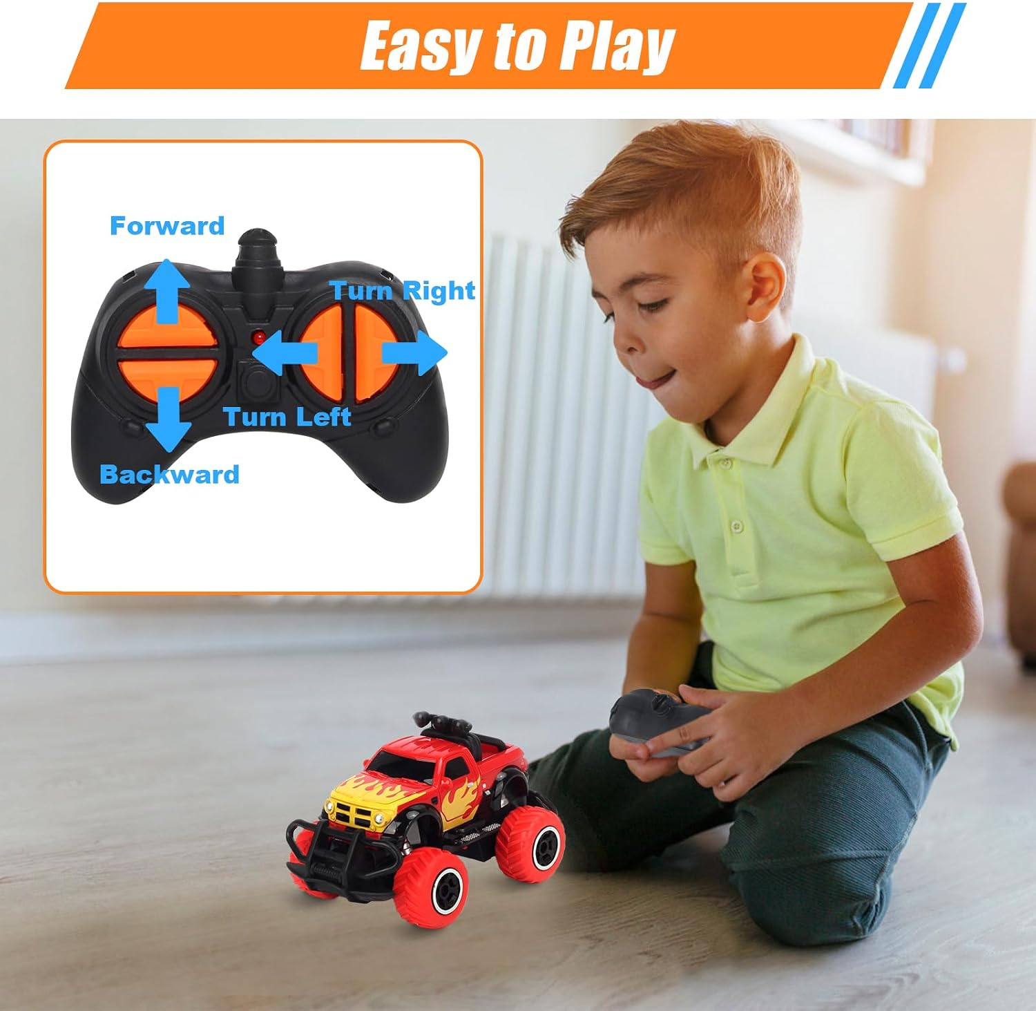 Detalle 2 de Pup Go 2.4GHz RC Racing Car for Kids