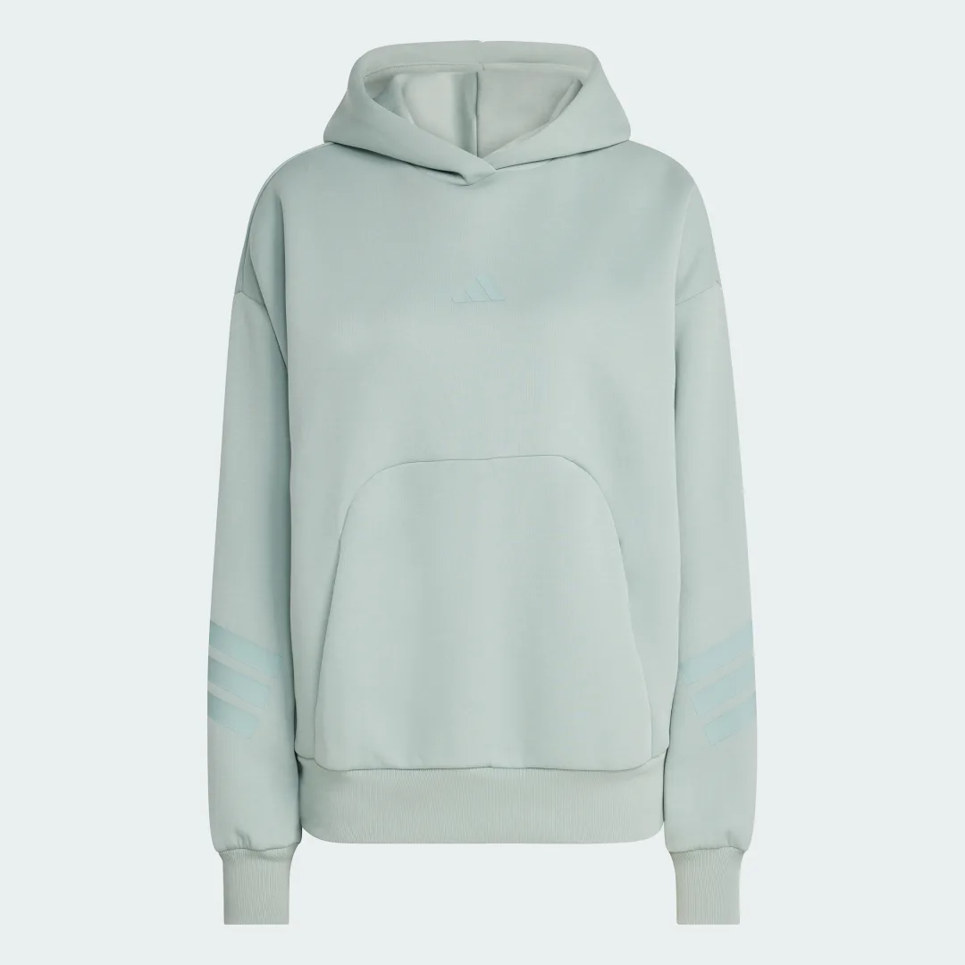 Thumbnail 3 de Adidas Sudadera con capucha Future Icons 3 bandas – Verde