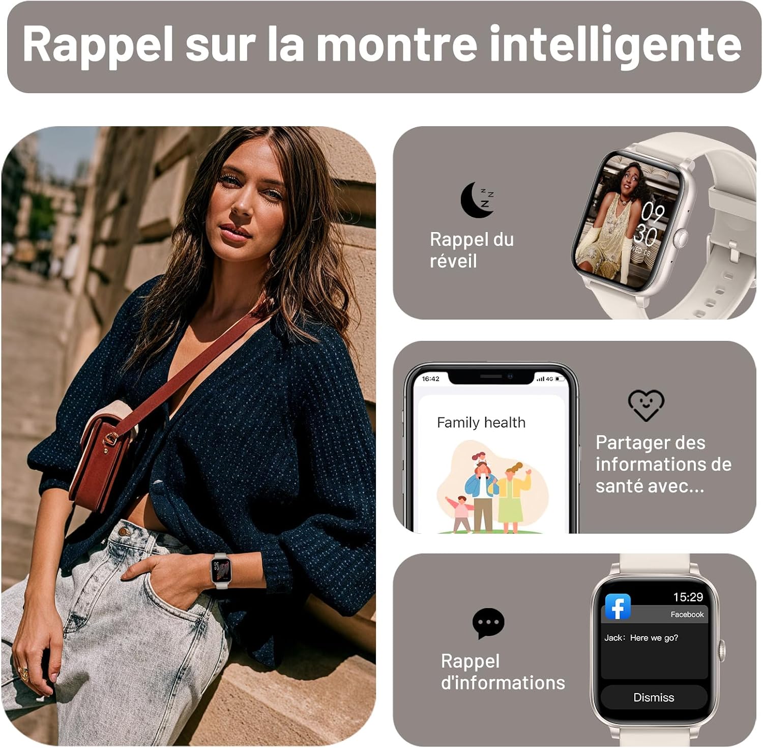Thumbnail 5 de UMAwangfit Smartwatch: Chiamate, Notifiche e Fitness multisport per Android e iOS