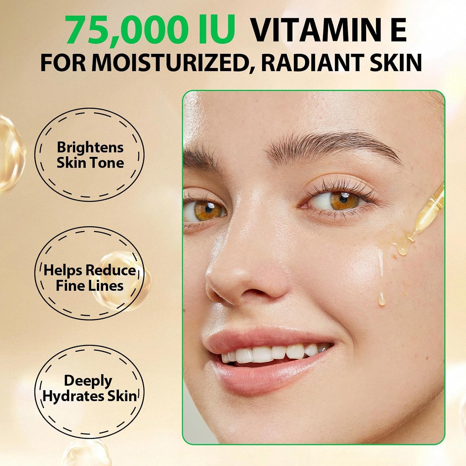 Thumbnail 3 de Vitamina E Líquida Pura 75.000 UI para piel y cabello