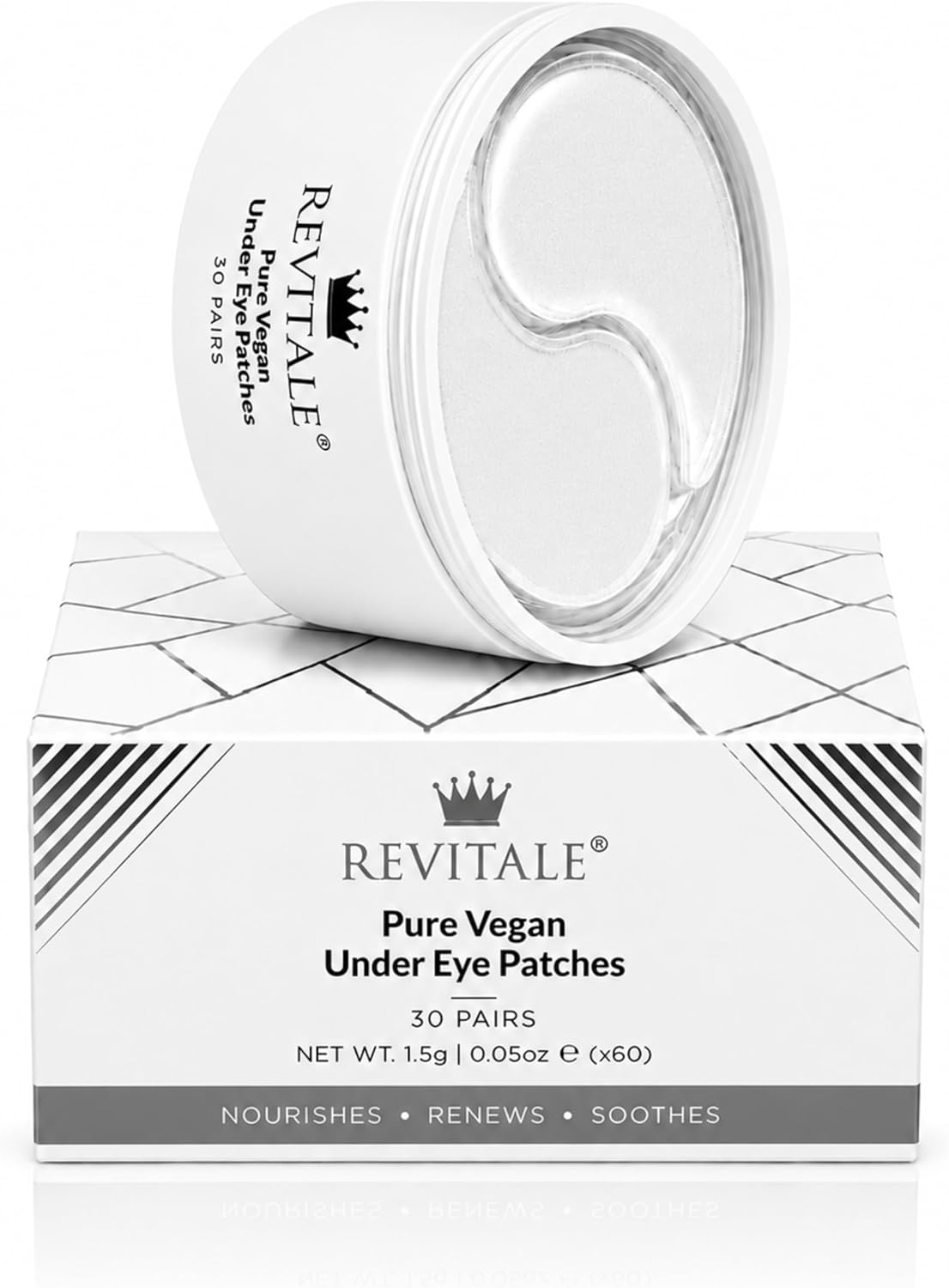 Thumbnail 6 de Revitale Pure Vegan Under Eye Patches – Masques pour les yeux riches en Aloe Vera et acide hyaluronique (30 paires)