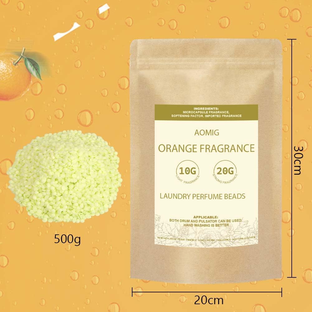 Detalle 2 de AOMIG 5164559 tvättpärlor, gulorange, 500 g
