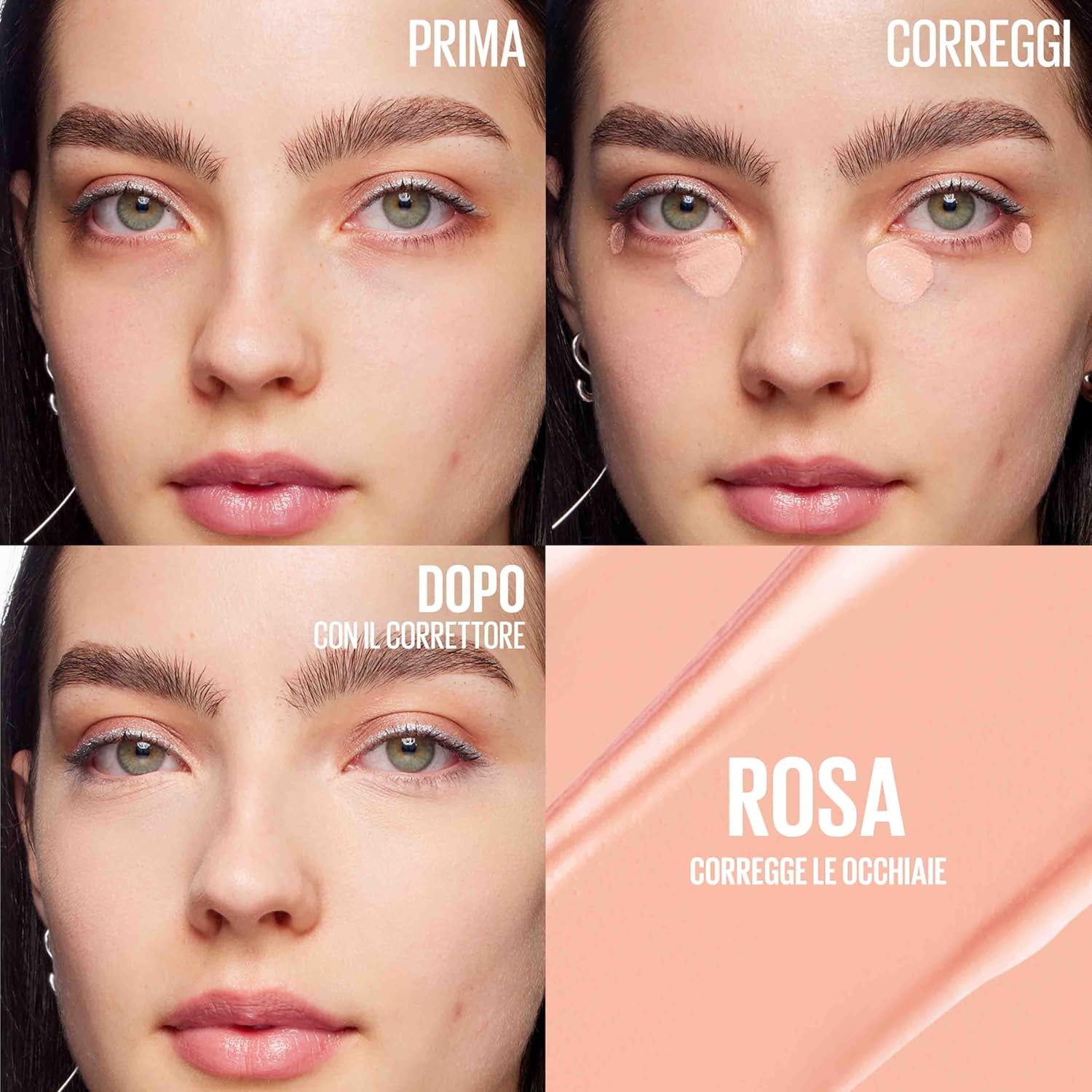 Detalle 2 de Maybelline New York Correttore Multi-Uso Idratante 05 Rosa – 6,8 ml