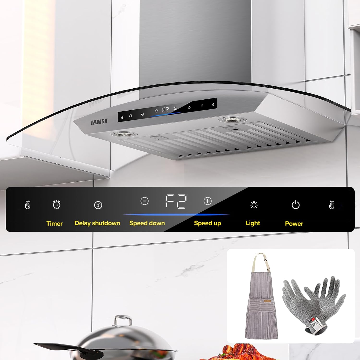 Thumbnail 3 de Wall-Mount Range Hood, 30-Inch