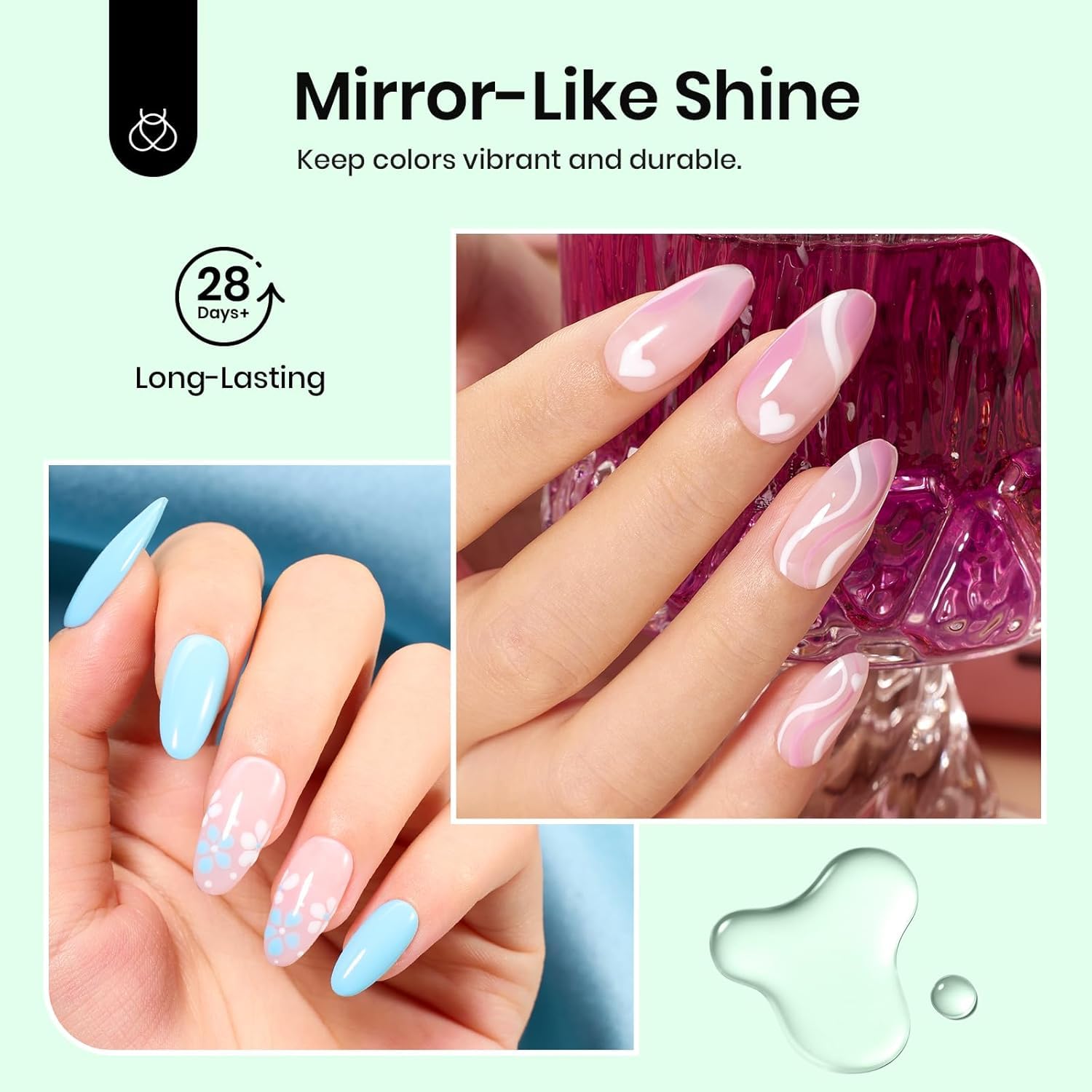 Thumbnail 5 de Beetles Gel Base and No Wipe Top Coat 15ml ๐