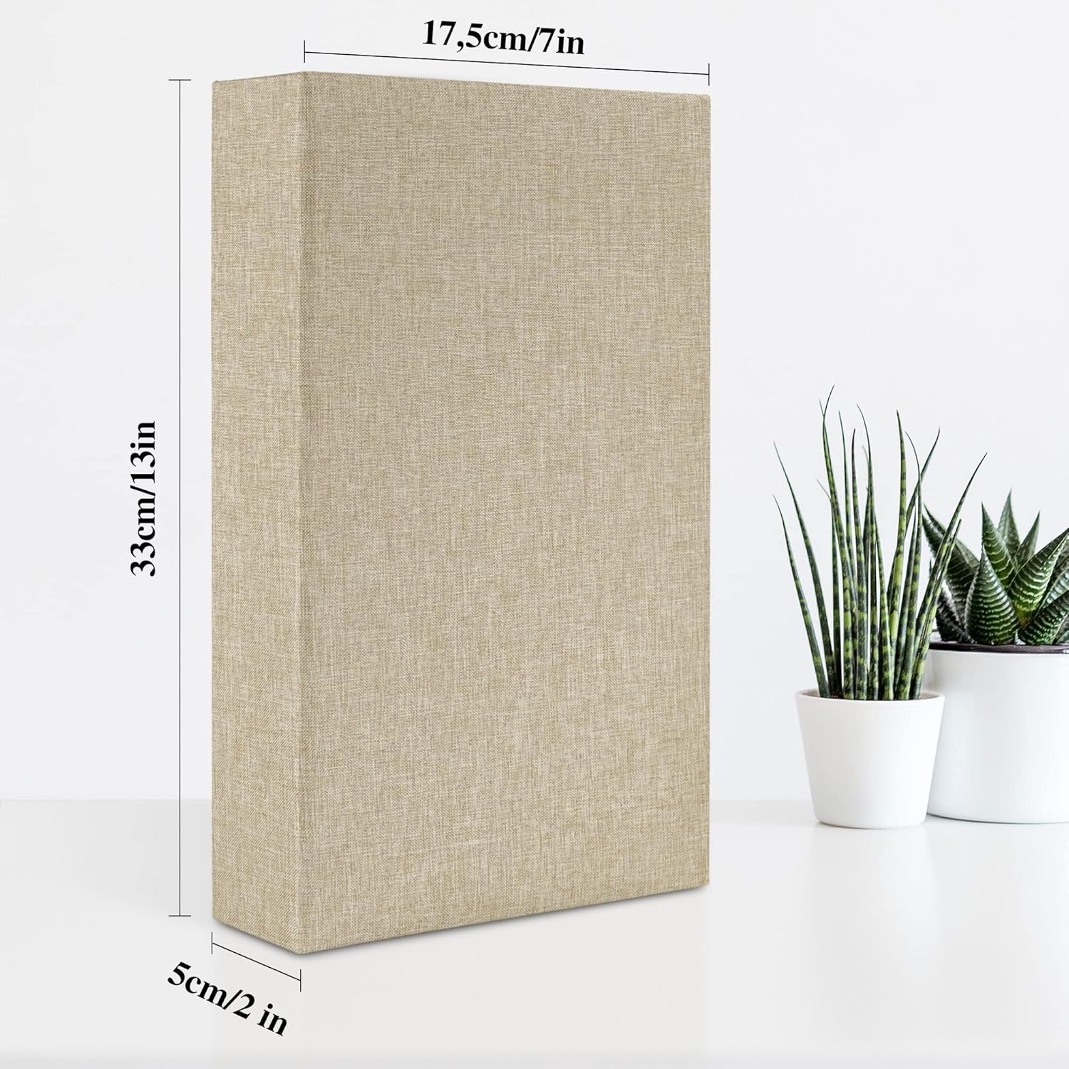 Thumbnail 1 de Vienrose Linen Photo Album 300 pockets 📷