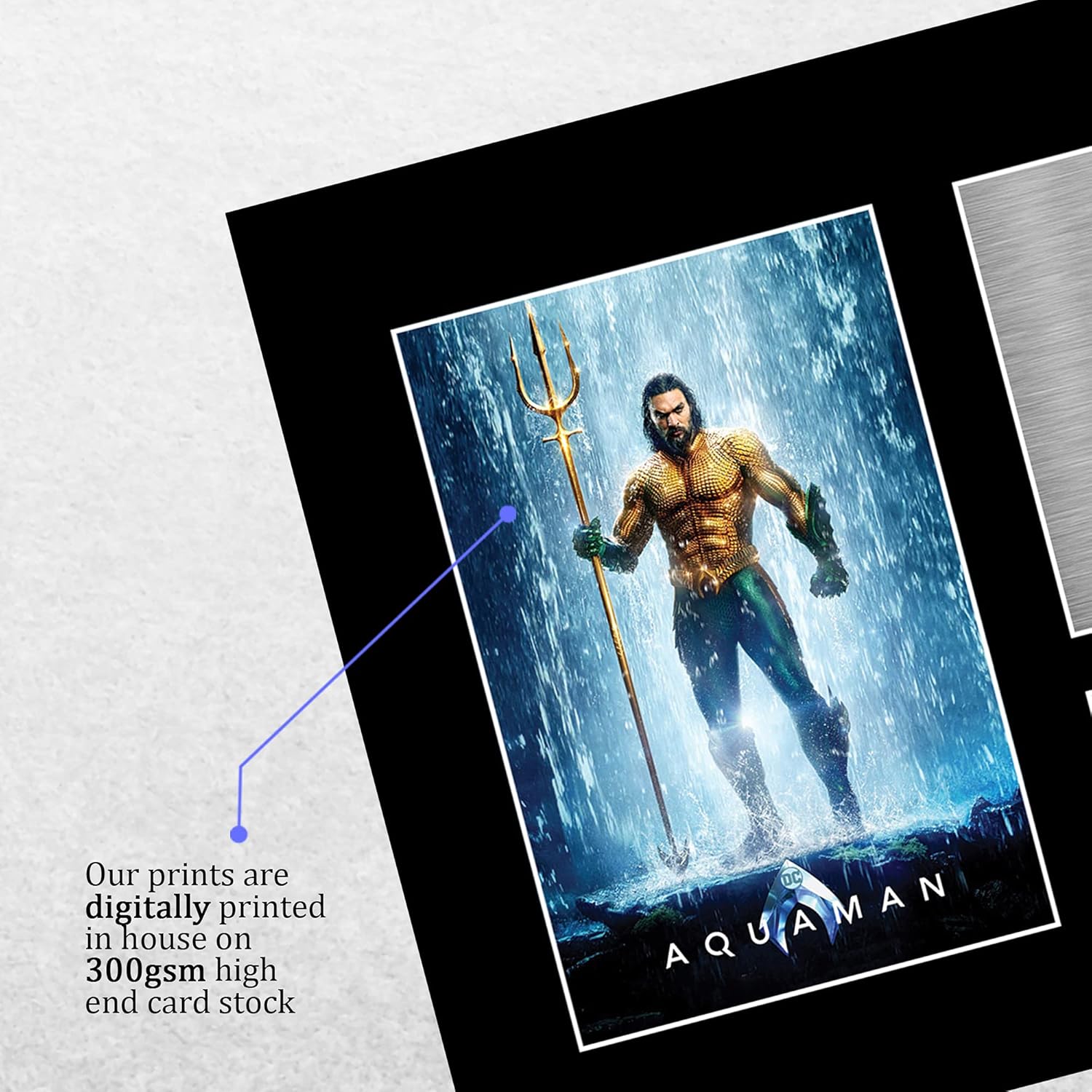 Thumbnail 3 de HWC Trading A4 Jason Momoa Aquaman signed autograph picture for movie memorabilia fans