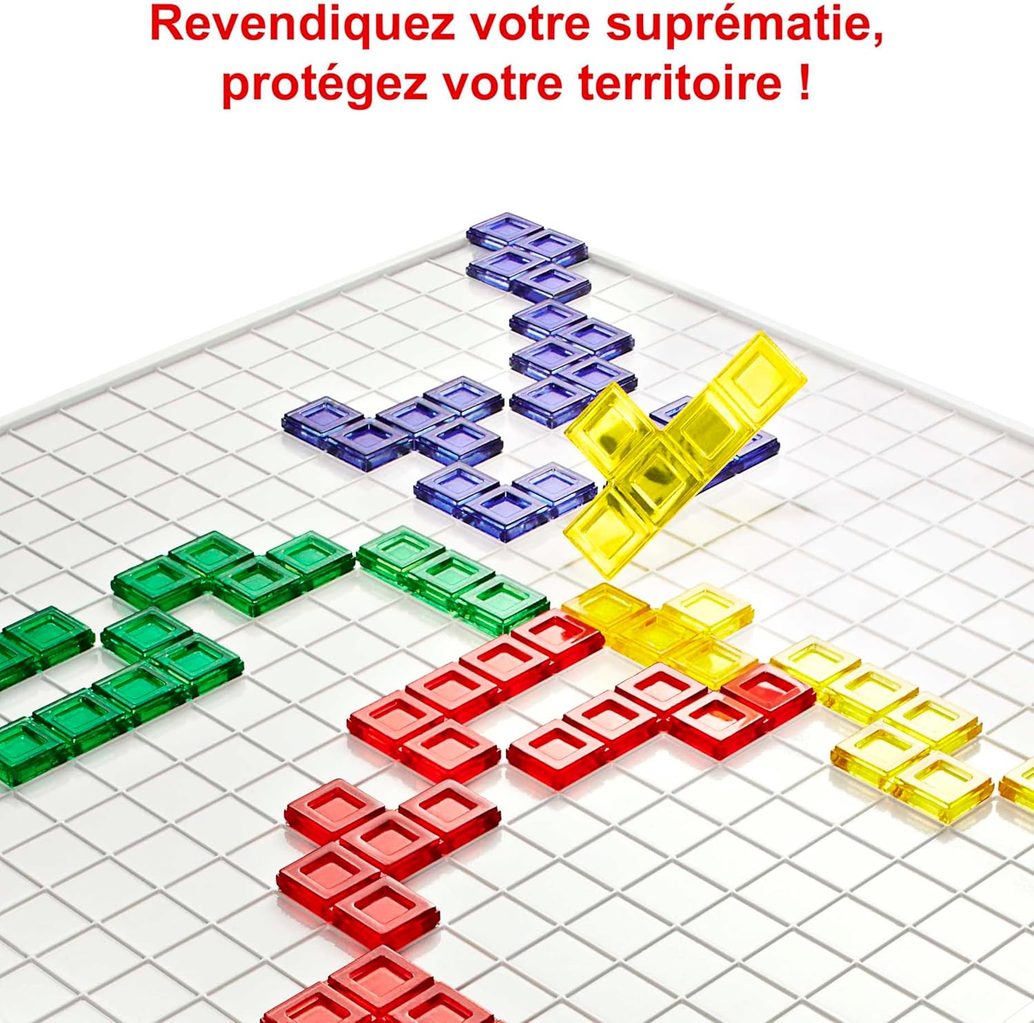 Thumbnail 2 de Mattel Games Blokus (BJV44) — jeu de société de stratégie familial à apprendre en moins d’une minute