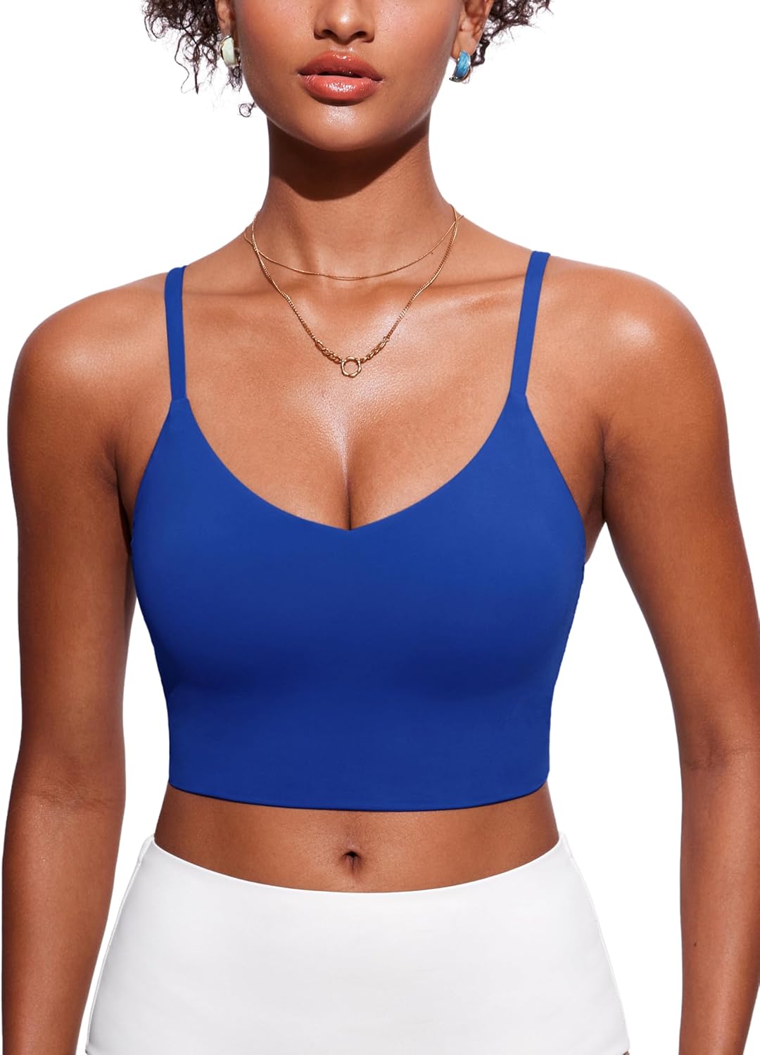 Detalle de CRZ YOGA Hauts de Bikini Fins Bretelles Réglables Athlétique Séchage Rapide - Femmes