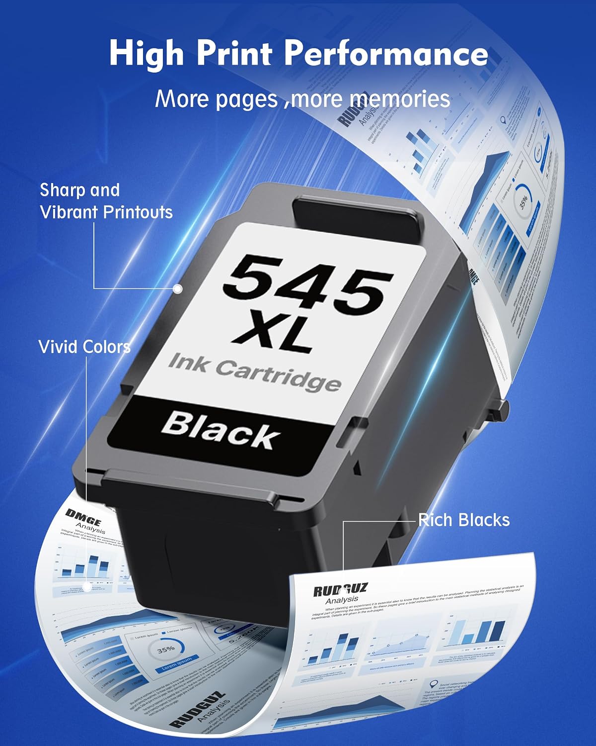 Thumbnail 3 de PG-545XL High Capacity Black Ink 400 pages