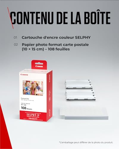 Thumbnail 6 de Canon RP-108 Ancienne Version pour imprimantes SELPHY