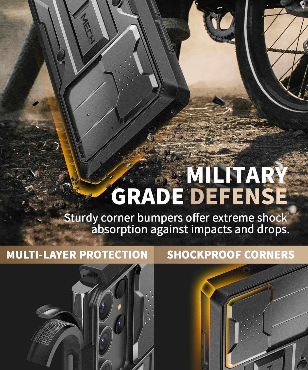 Detalle 2 de TONGATE Samsung Galaxy S23 Ultra 6.8" shockproof case