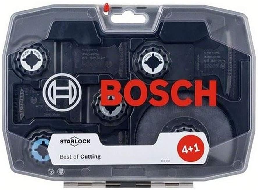 Thumbnail 1 de Bosch 5-piece Starlock tungsten carbide plunge-cutting & segment saw blades set