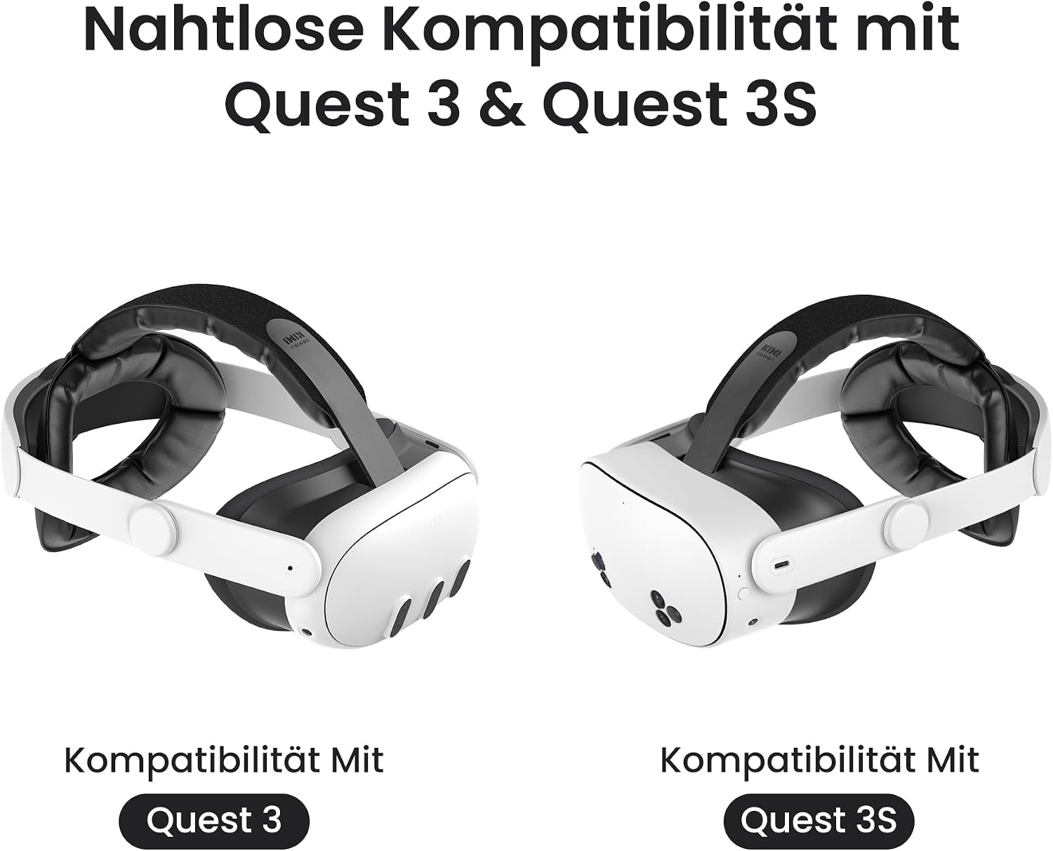 Thumbnail 4 de KIWI design K4 Komfort-Headstrap für Meta Quest 3
