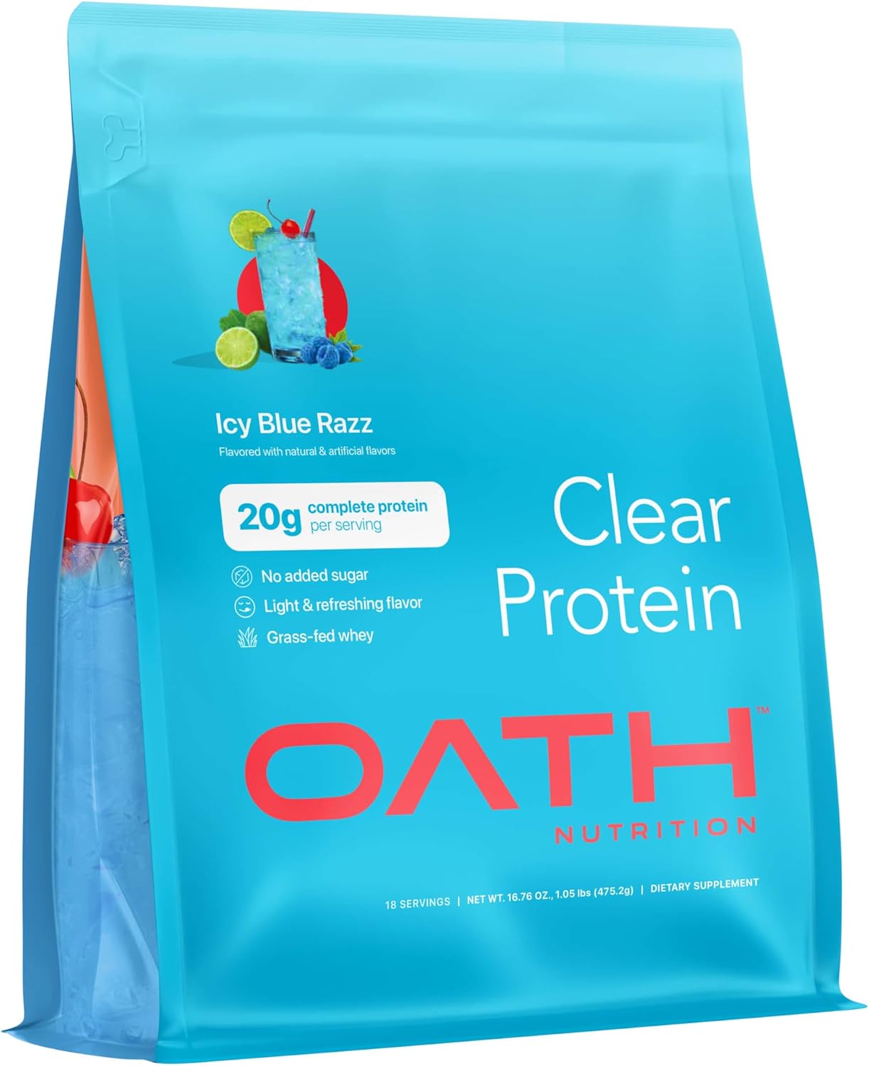 Thumbnail 6 de Oath Clear Whey Protein Powder, 20g Protein