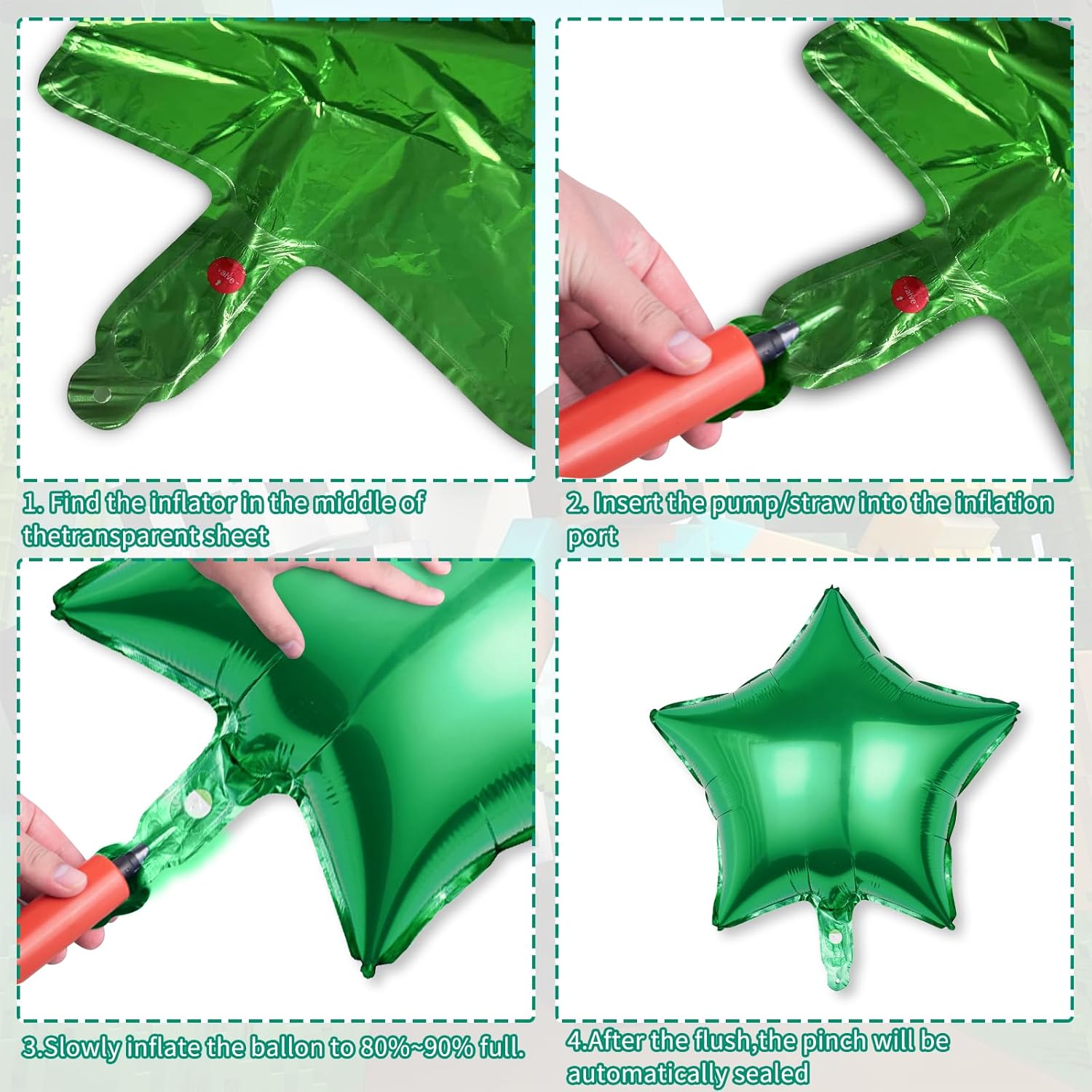 Thumbnail 4 de Birthday Balloons 40 inch Foil Number 7 Balloon set with banner and cartoon character decorations