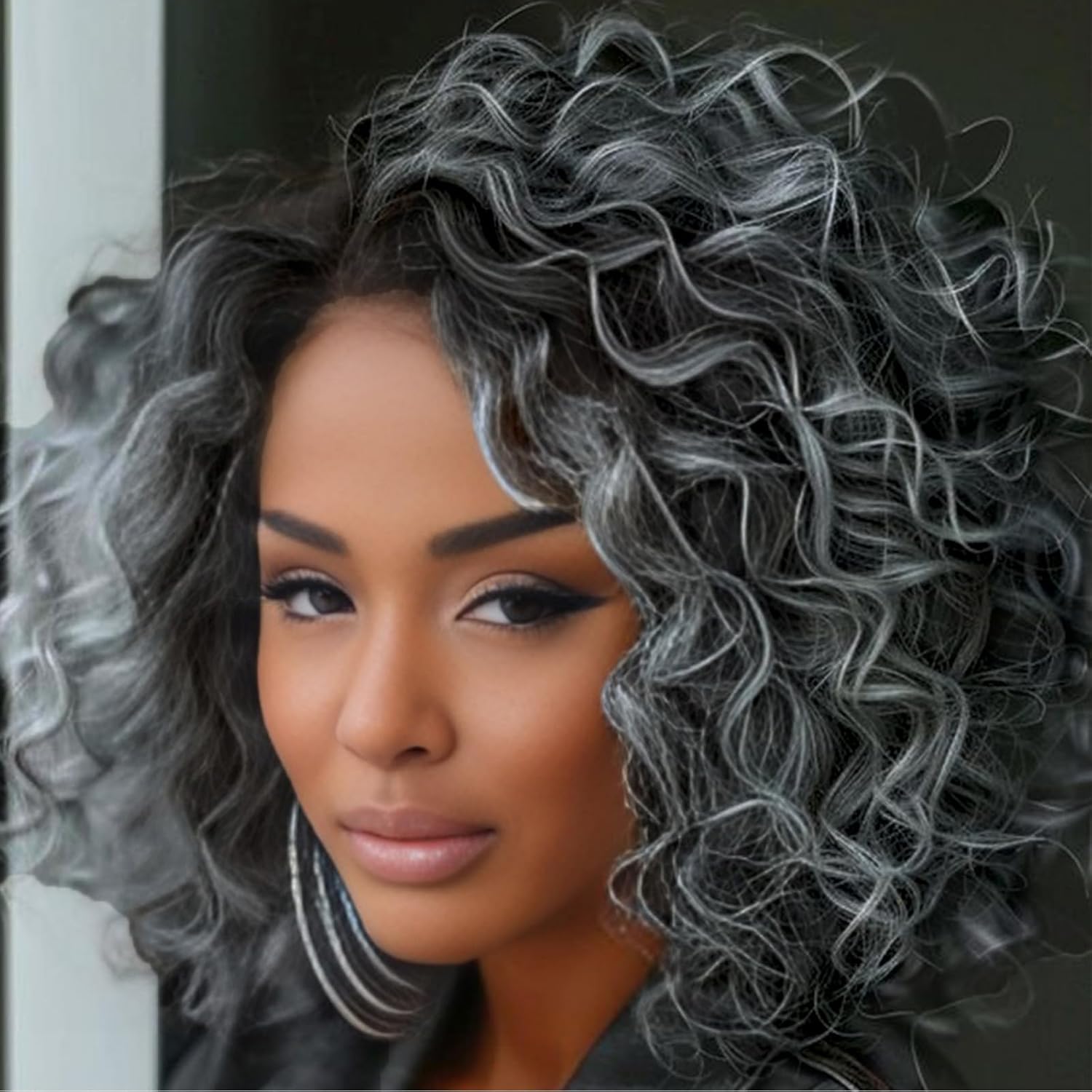 Thumbnail 6 de XSASLYET Pre Looped GoGo Curl Crochet Hair – 10 Inch, 8 Packs, P1B/30
