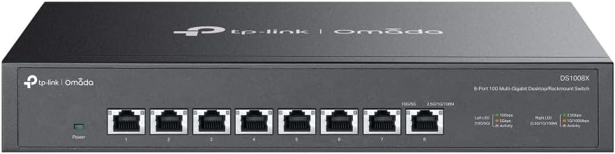 Thumbnail 6 de TP-Link DS105X 5ポート10Gスイッチングハブ ファンレス・金属筐体・プラグ＆プレイ