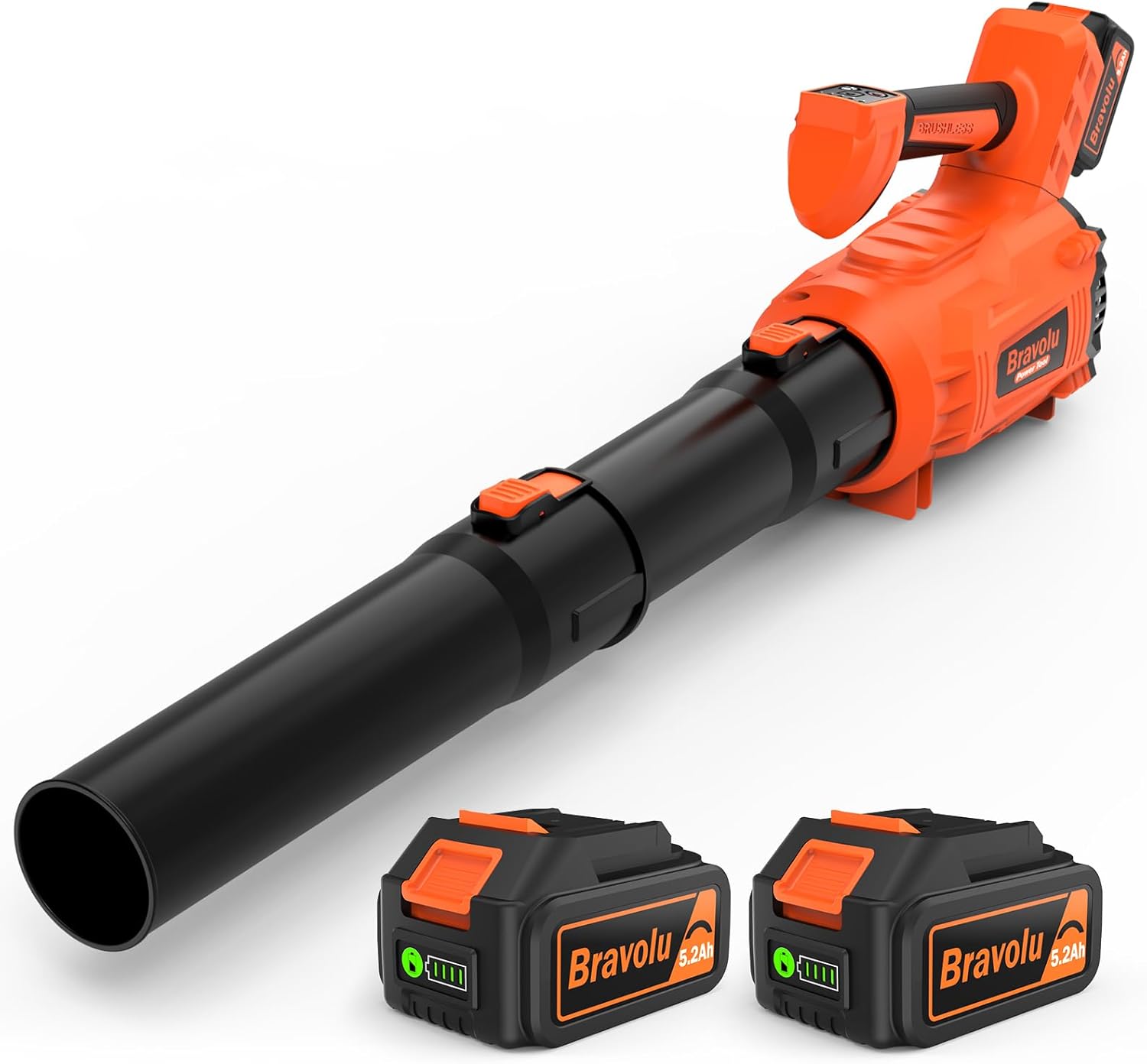 Detalle de Bravolu Soplador de hojas 5200 mAh