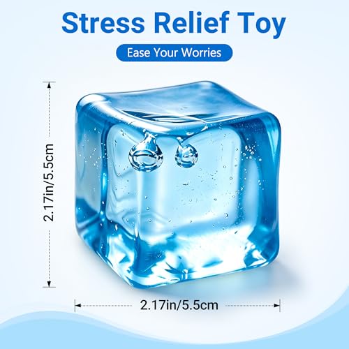 Thumbnail 1 de FISFET 5.5 cm Ice Cube Squishy Fidget Toy