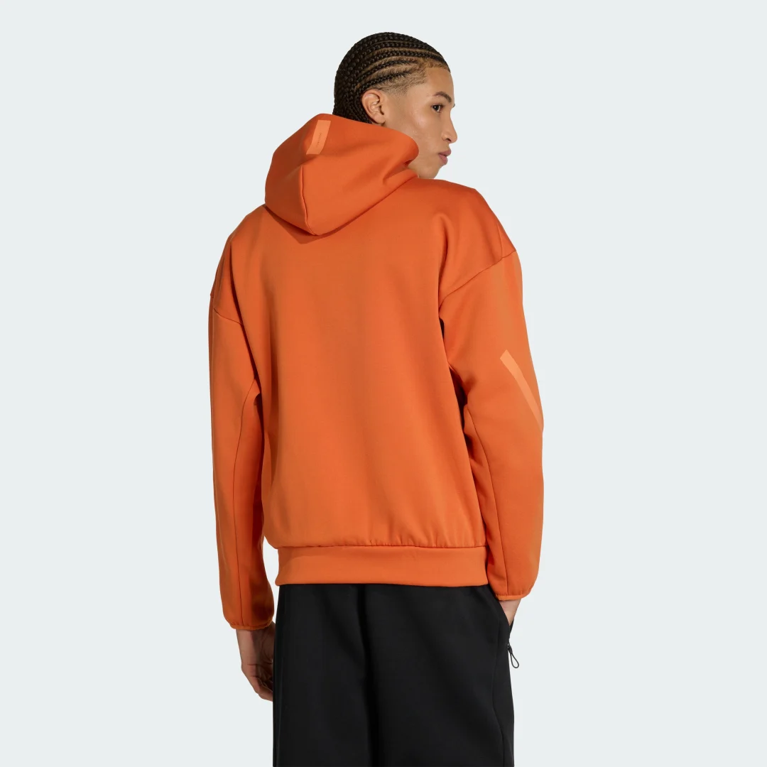 Thumbnail 1 de Chaqueta con capucha adidas Z.N.E. New - aspecto atrevido en naranja para uso urbano