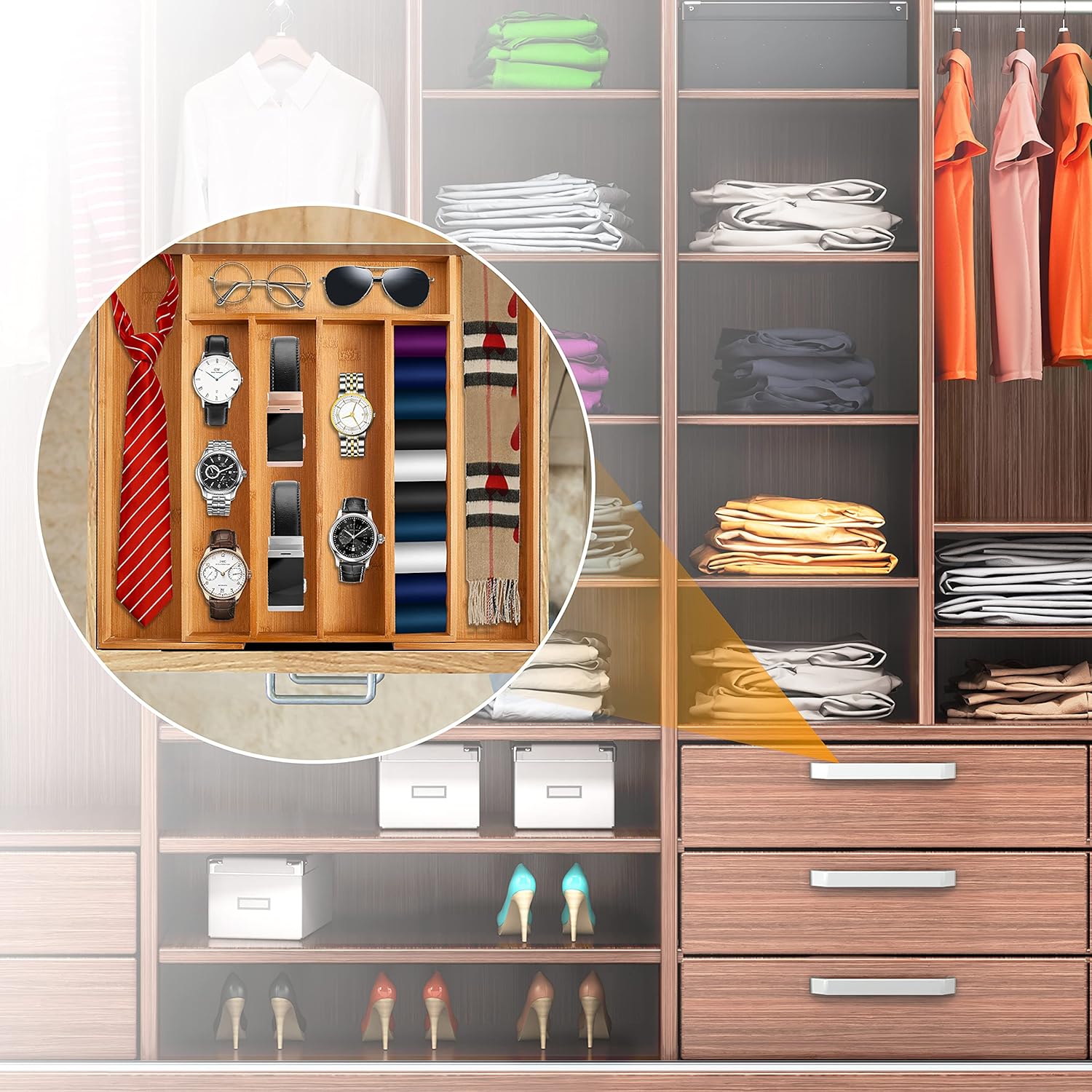 Thumbnail 6 de Bellsal Silverware Organizer 10-15 inch expandable 🍽