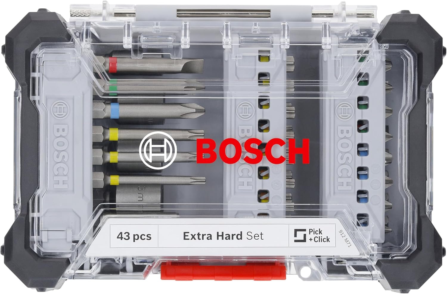 Thumbnail 1 de Bosch 43x Extra Hard Schrauberbit-Set (43-teilig) für Bohrschrauber – Professional Zubehör