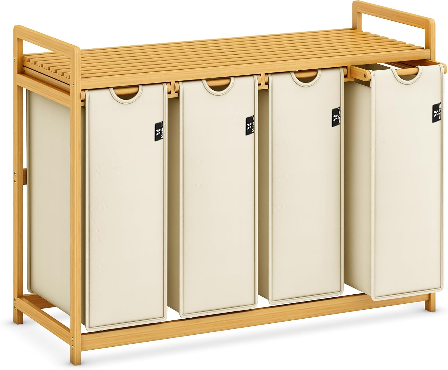 Detalle de AdelDream Premium Wäschekorb 200L