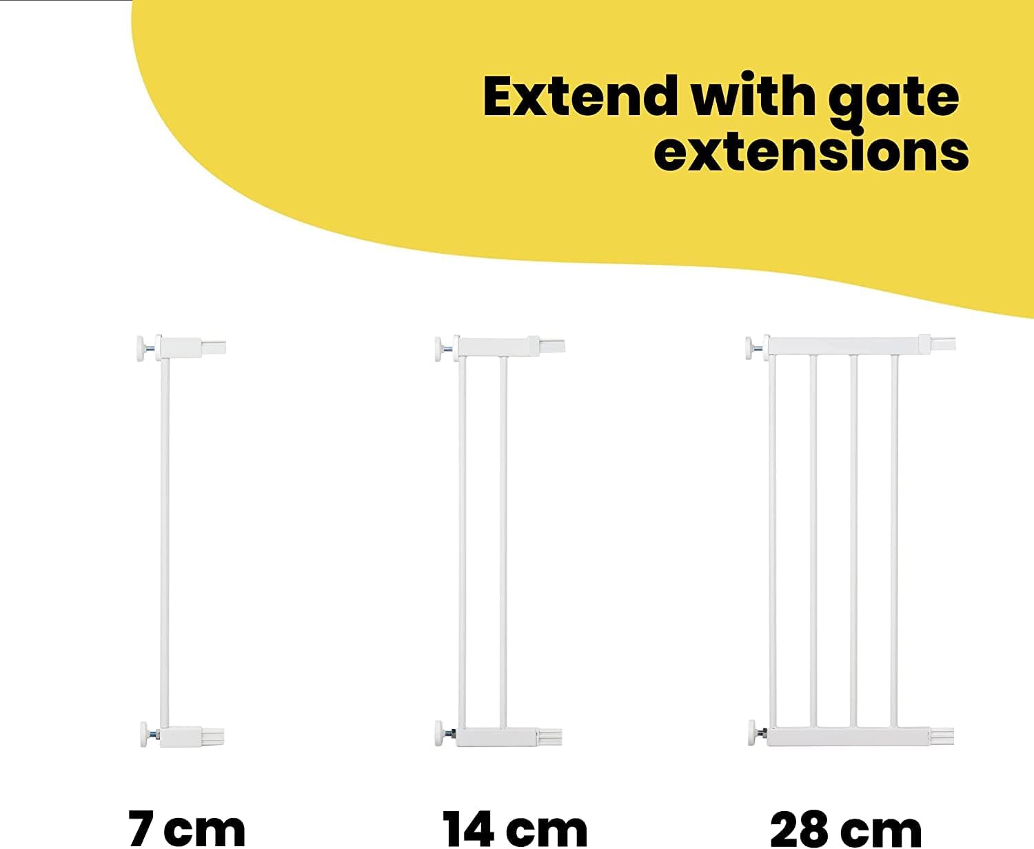 Thumbnail 2 de Safety 1st Auto-Close Extendable Safety Gate 76 cm 🚪