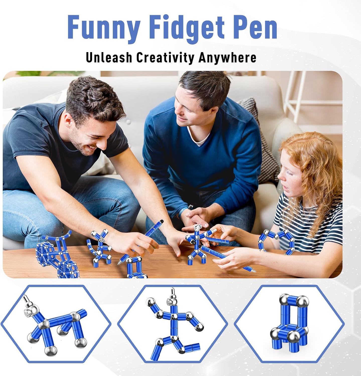 Thumbnail 5 de Hinshark Magnetic Fidget Pen 13-Tube