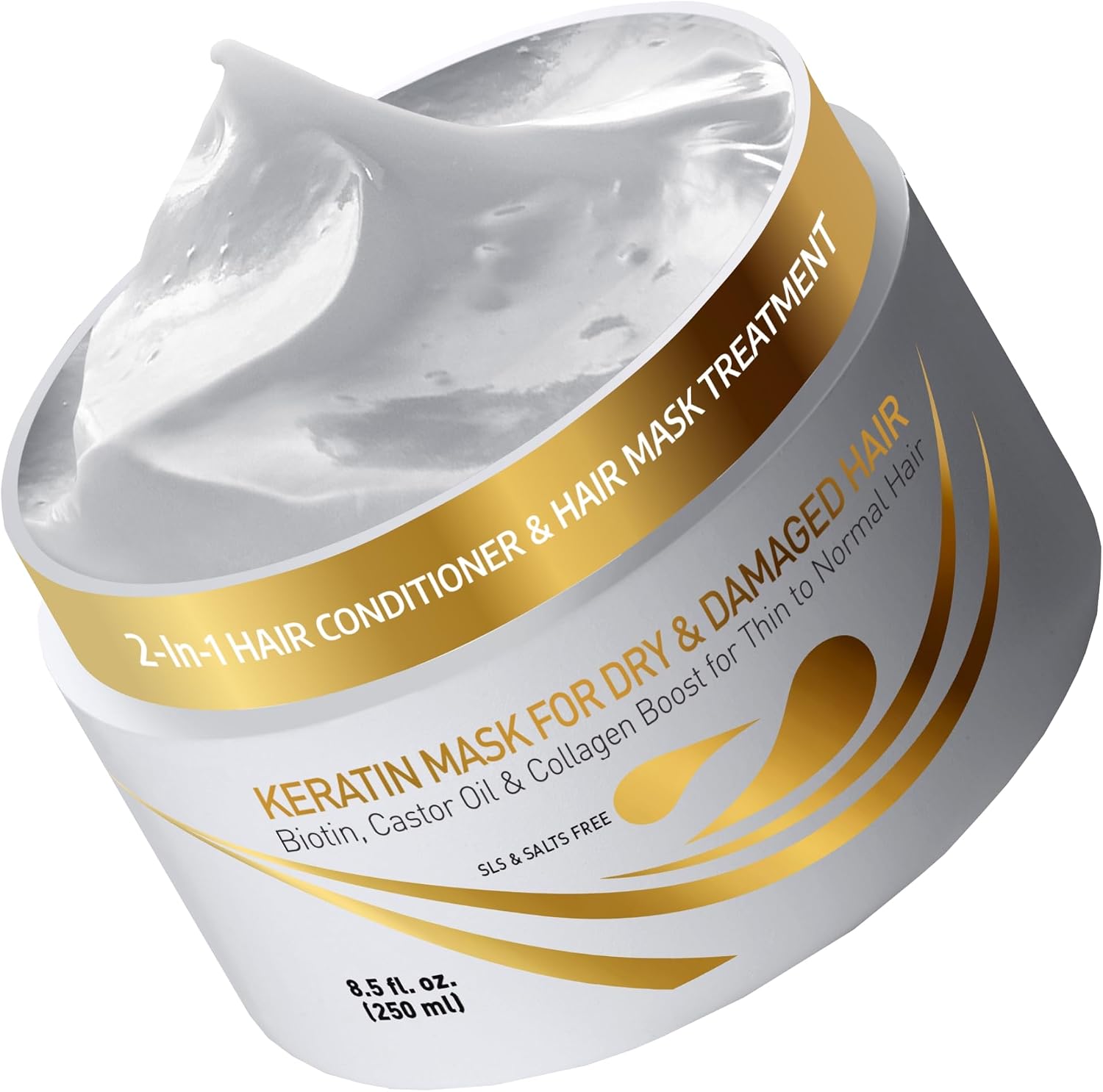 Detalle de Vitamins Masque Keratine Cheveux Fins 2 en 1 💇♀