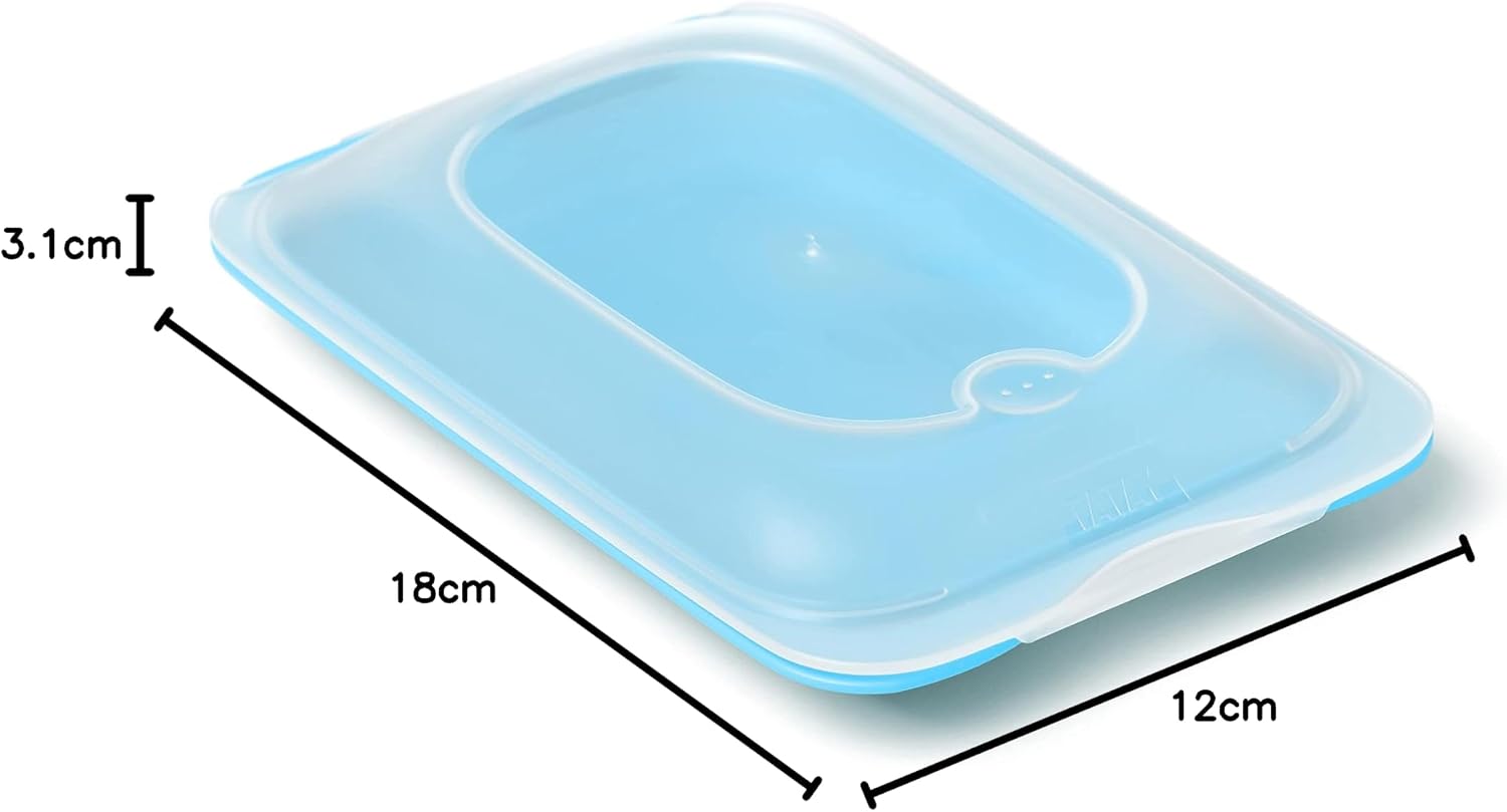 Detalle 2 de TATAY Porta Affettati per Frigorifero Fresh – Set di 4 contenitori impilabili 12x3,1x18 cm