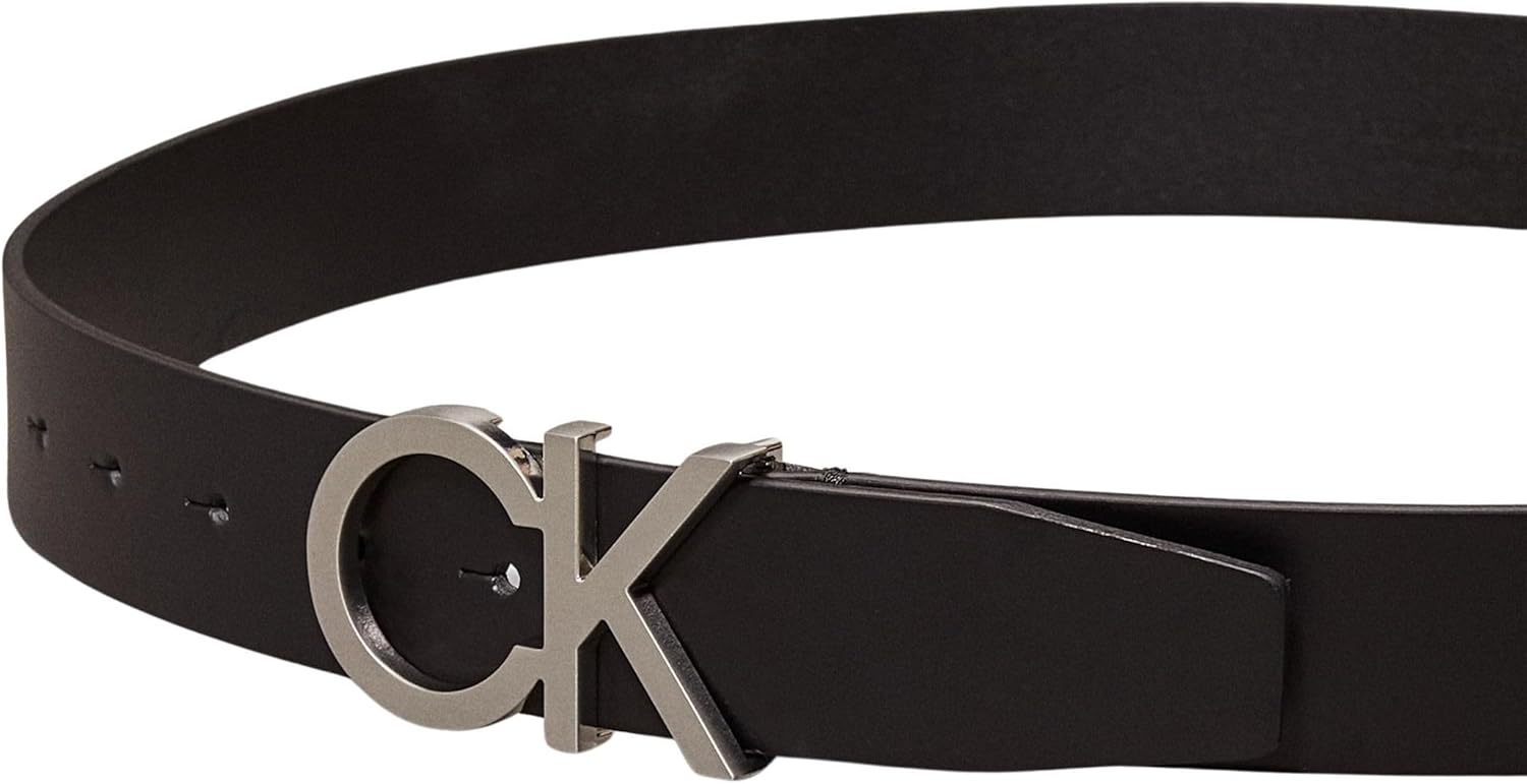 Thumbnail 2 de Calvin Klein CK Buckle Ledergürtel – Herrengürtel aus Echtleder, 3,5 cm Breite