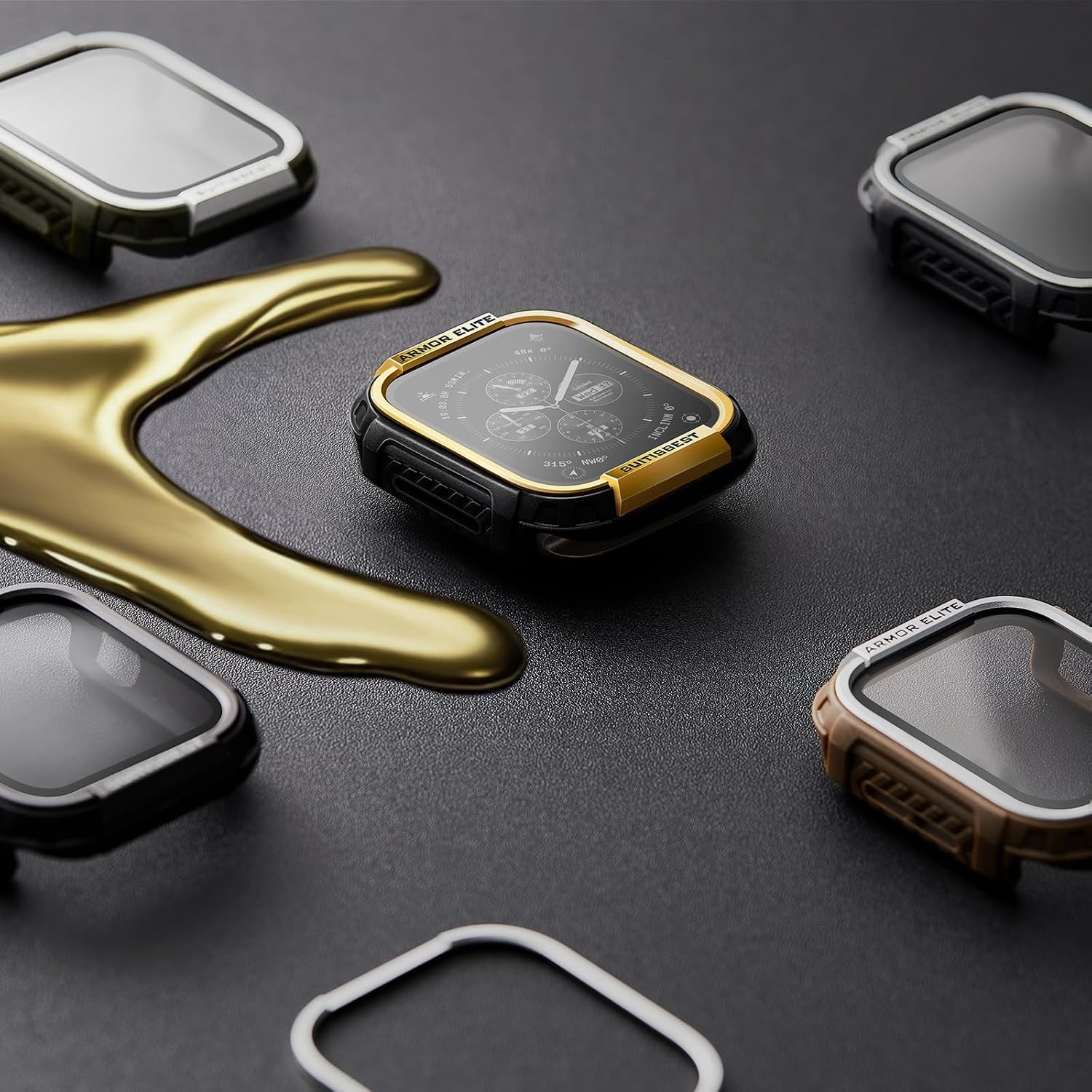 Thumbnail 6 de Suitisbest Armor Case for Apple Watch 44mm